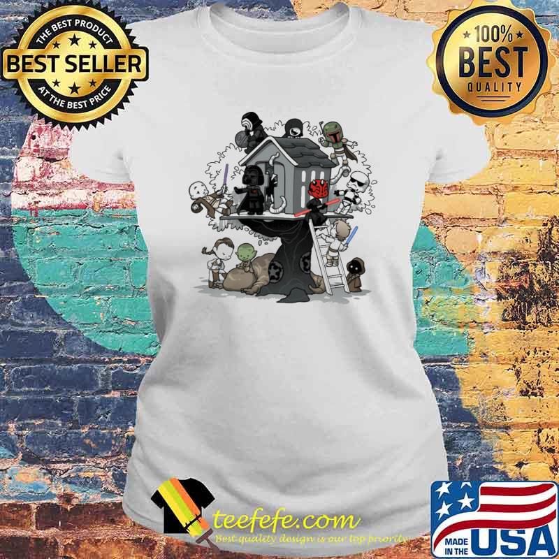 Dark Side Club Tree House s Laides tee Dark Side Club Tree House s Laides tee