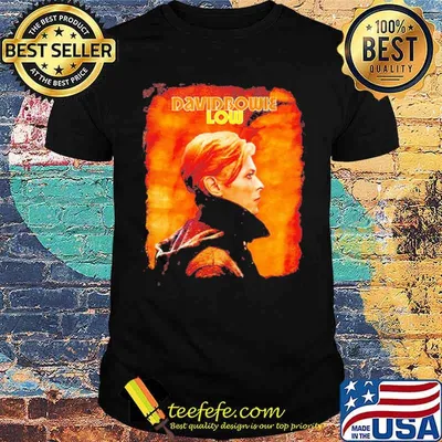 David Bowie Low shirt
