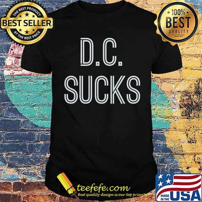 Dc Sucks Baseball shirt