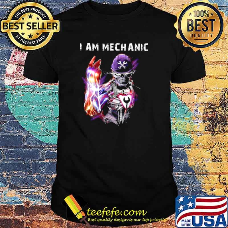 Death Skull I Am Mechanic shirt Death Skull I Am Mechanic shirt