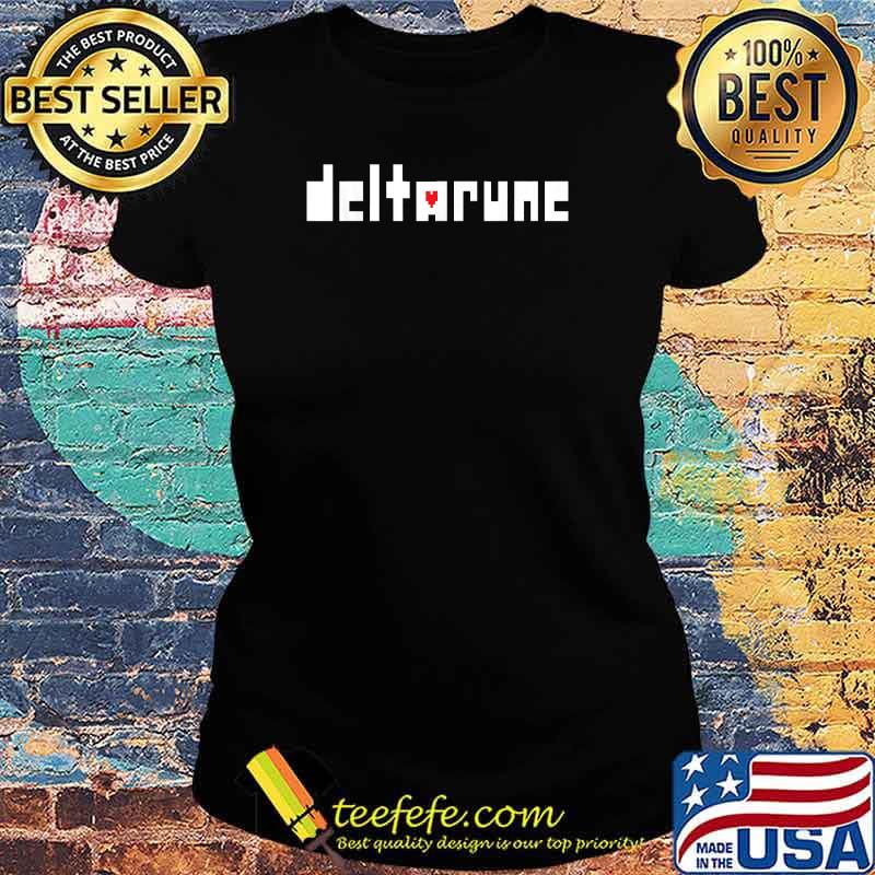 Deltarunes Logo T-Shirt Ladies tee Deltarunes Logo T-Shirt Ladies tee