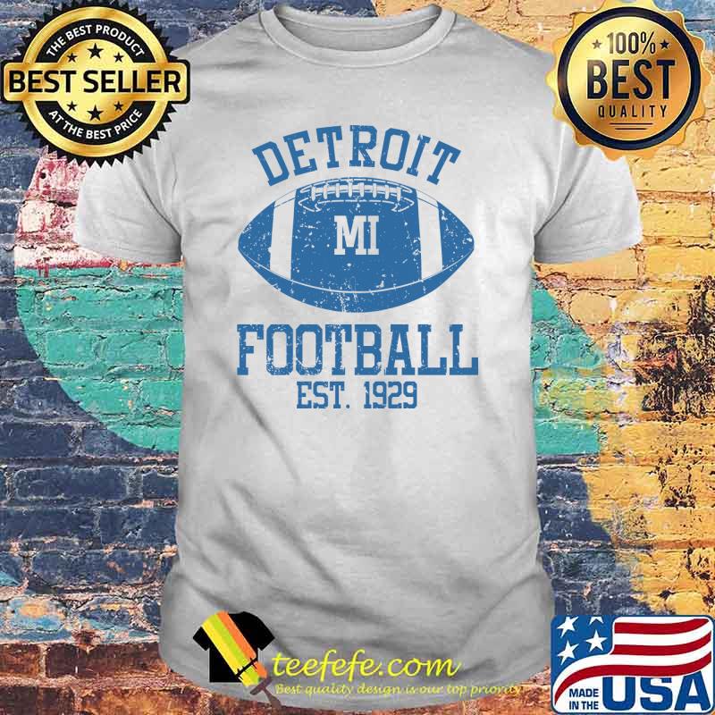 Detroit Lions Baseball Est 1929 shirt