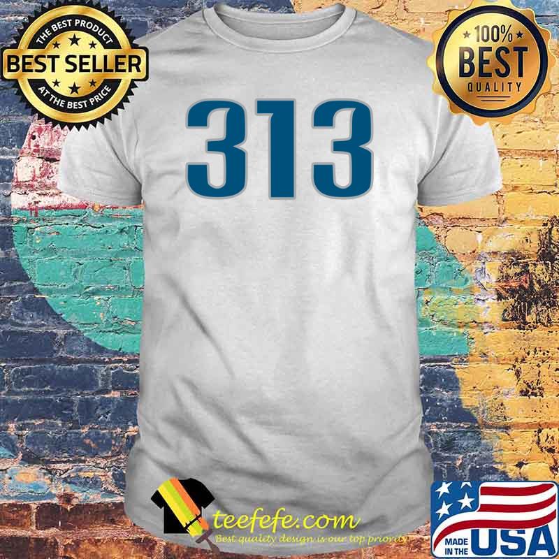 Detroit LYFE the 313!!! Baseball shirt