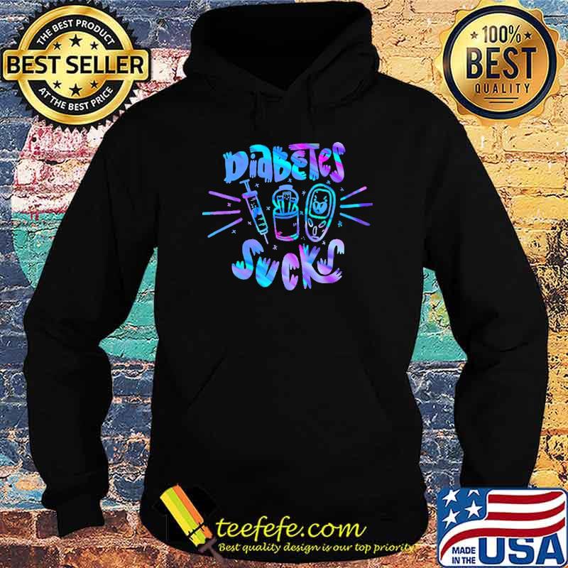 Diabetes Sucks Diabetes Awareness Hologram s Hoodie Diabetes Sucks Diabetes Awareness Hologram s Hoodie