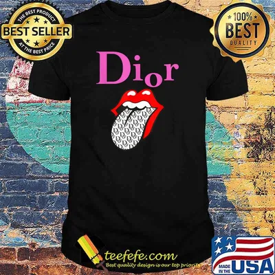 Dior The Kiss Tongue Vintage T-Shirt