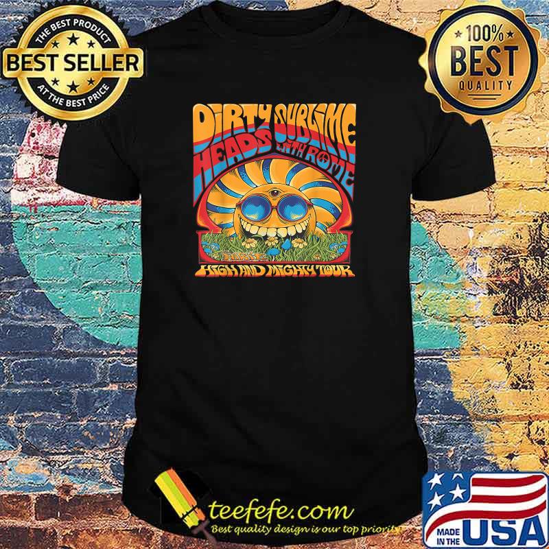 Dirty Sublime Heads With Rome High Mighty Tour Vintage T-Shirt Dirty Sublime Heads With Rome High Mighty Tour Vintage T-Shirt