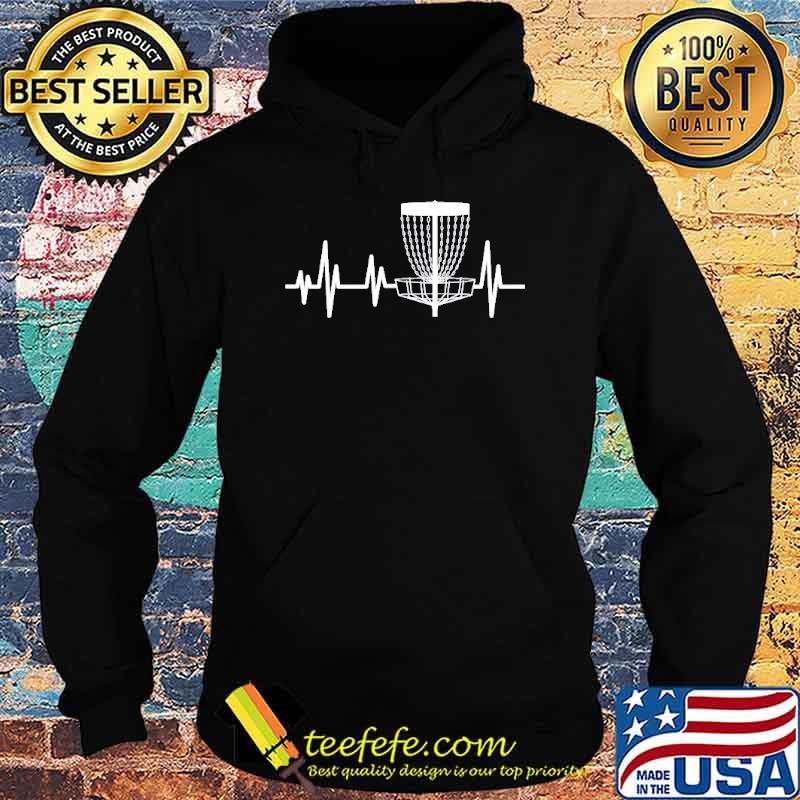 Disc Golf Heartbeat Frisbee Shirt Hoodie Disc Golf Heartbeat Frisbee Shirt Hoodie