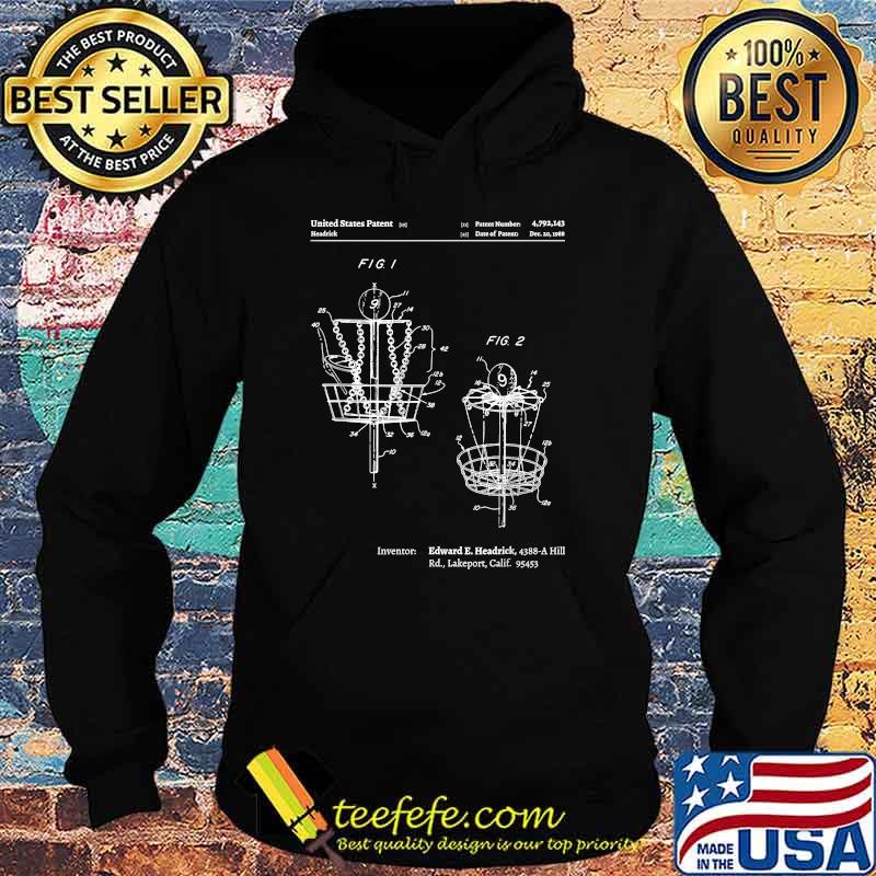 Disc Golf Patent T-Shirt Hoodie Disc Golf Patent T-Shirt Hoodie