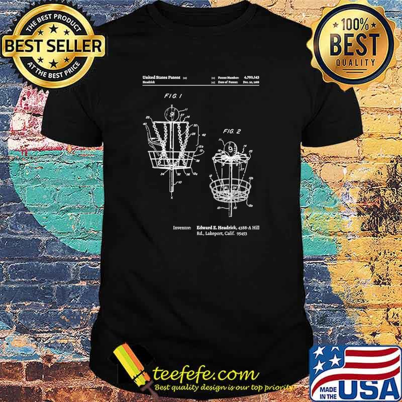 Disc Golf Patent T-Shirt