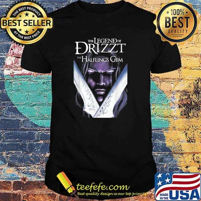 Do' Urden Salvatore The Legend Of Drizzt The Halfling's Gem T-Shirt