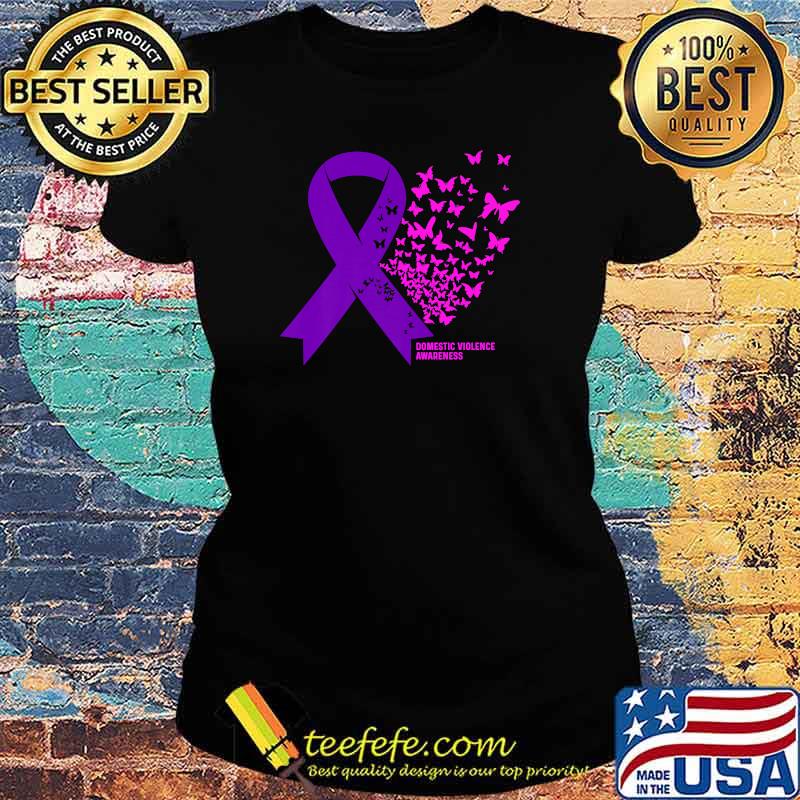 Domestic Violence Awareness - Breast Cancer Anniversary T-Shirt Ladies tee Domestic Violence Awareness - Breast Cancer Anniversary T-Shirt Ladies tee