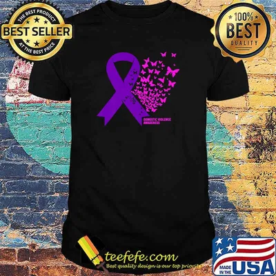 Domestic Violence Awareness - Breast Cancer Anniversary T-Shirt