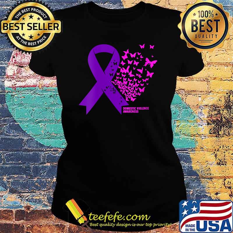 Domestic Violence Awareness - End Domestic Violence T-Shirt Ladies tee Domestic Violence Awareness - End Domestic Violence T-Shirt Ladies tee