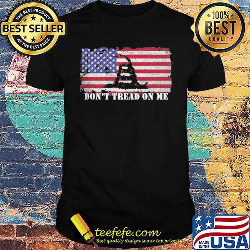 DON'T TREAD ON ME AMERICAN FLAG Shirt