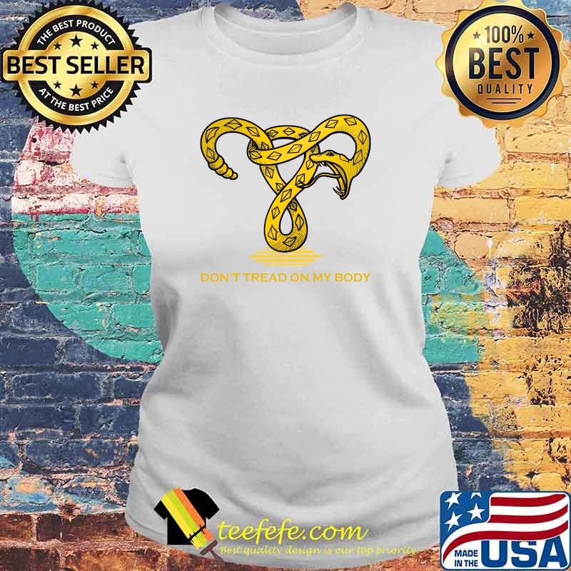 Don't Tread On My Body Uterus Pro-Choice Feminist T-Shirt Laides tee Don't Tread On My Body Uterus Pro-Choice Feminist T-Shirt Laides tee