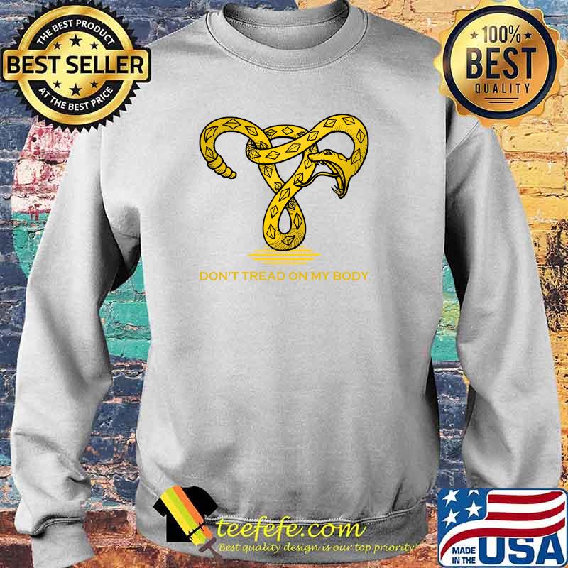 Don't Tread On My Body Uterus Pro-Choice Feminist T-Shirt Sweater Don't Tread On My Body Uterus Pro-Choice Feminist T-Shirt Sweater