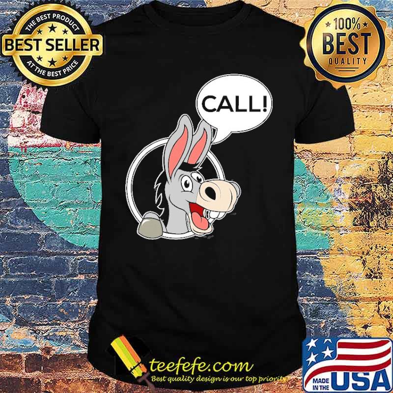 Donkey Poker Player Call Gambling Shirt