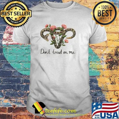 Don’t tread on me uterus flower T-Shirt