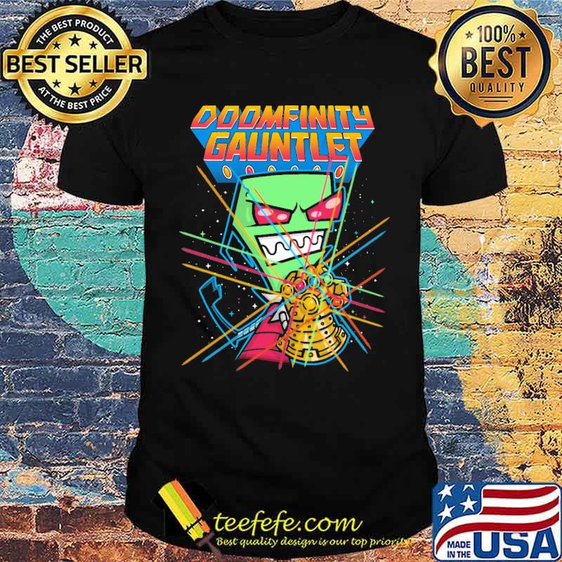 Doomfinity gauntlet avenger shirt