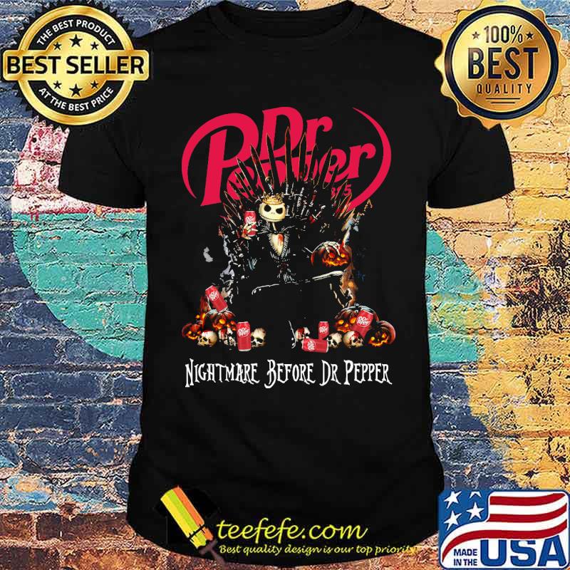 Dr pepper nightmare before jack skellington halloween shirt Dr pepper nightmare before jack skellington halloween shirt