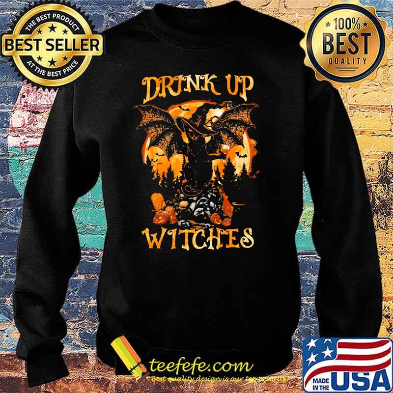 Drink Up Witches Cat Halloweeen Shirt Sweater Drink Up Witches Cat Halloweeen Shirt Sweater