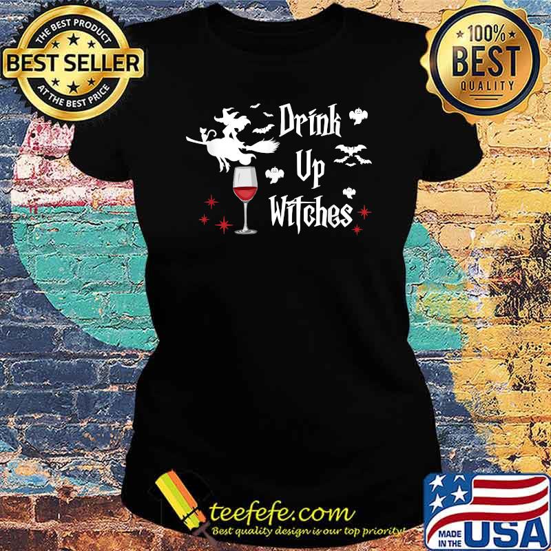 Drink Up Witches Wine Party Halloween Drinking T-Shirt Ladies tee Drink Up Witches Wine Party Halloween Drinking T-Shirt Ladies tee
