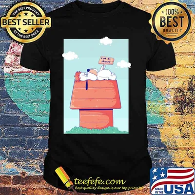 Droopy sleep on the house im so happy shirt