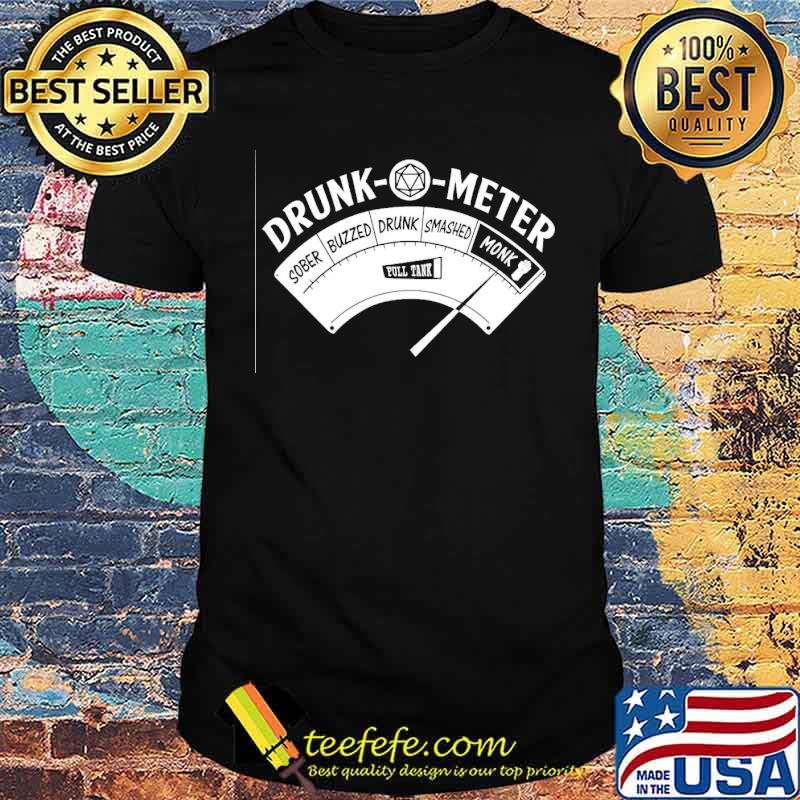 Drunk meter sober buzzed drunk smashed monk full tank shirt Drunk meter sober buzzed drunk smashed monk full tank shirt