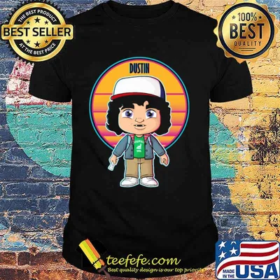 Dustin pop retro shirt