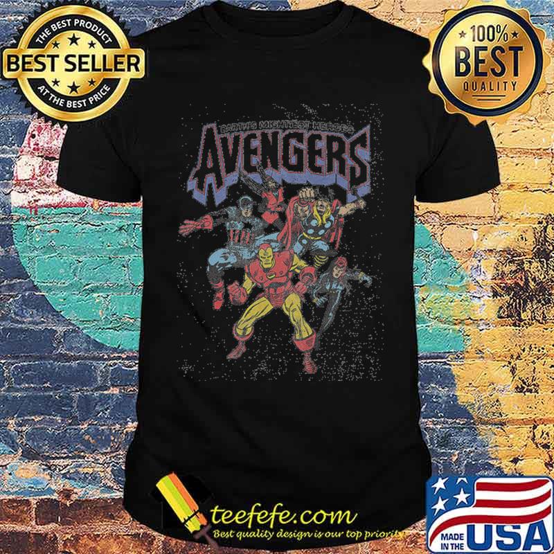 Earth's Mightiest Heroes Avengers Marvel Shirt
