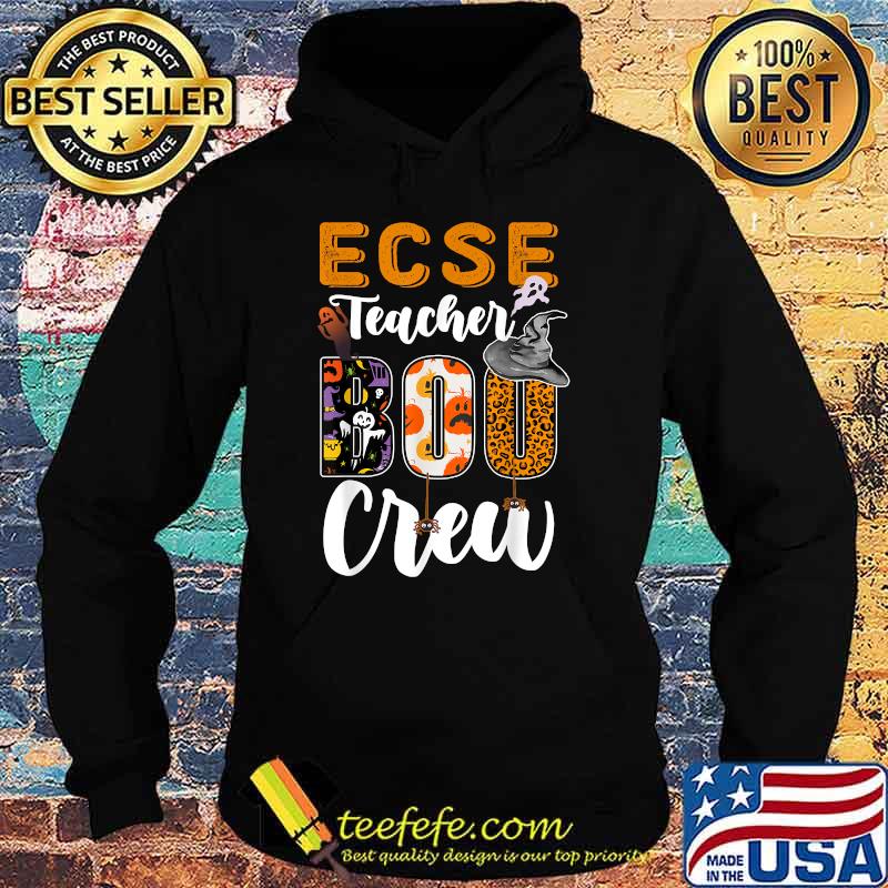 ECSE Teacher Boo Crew Halloween Matching Costume T-Shirt Hoodie ECSE Teacher Boo Crew Halloween Matching Costume T-Shirt Hoodie