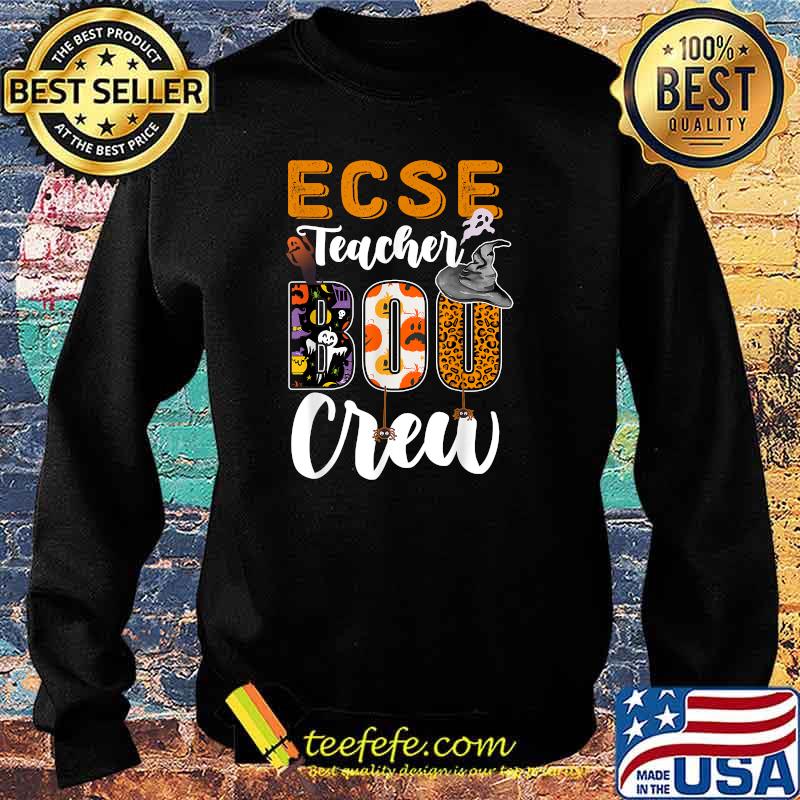 ECSE Teacher Boo Crew Halloween Matching Costume T-Shirt Sweater ECSE Teacher Boo Crew Halloween Matching Costume T-Shirt Sweater