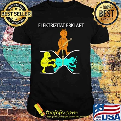 Elektrizitat erklart shirt