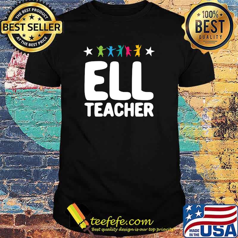 ELL Teacher English Language Learning Learner Sticker T-shirt