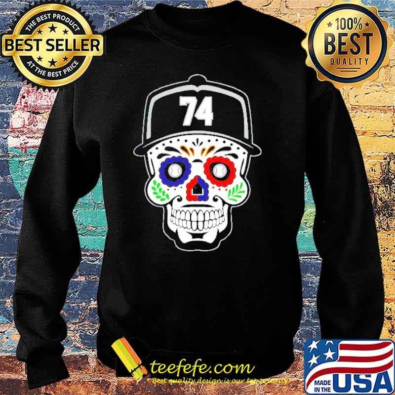 Eloy Jimenez #74 sugar skull s Sweater Eloy Jimenez #74 sugar skull s Sweater