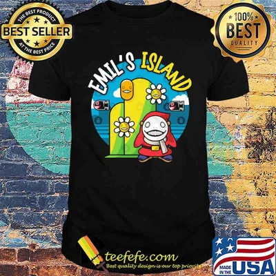 Emils Island Nier Super Mario Bros Video Game shirt