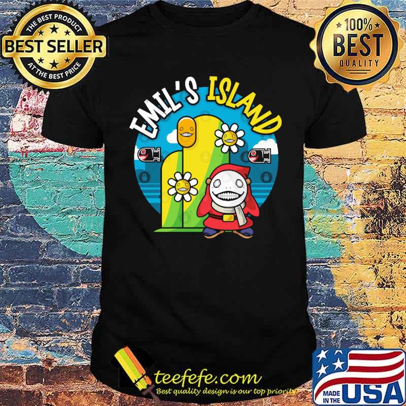 Emils Island Nier Super Mario Bros Video Game shirt