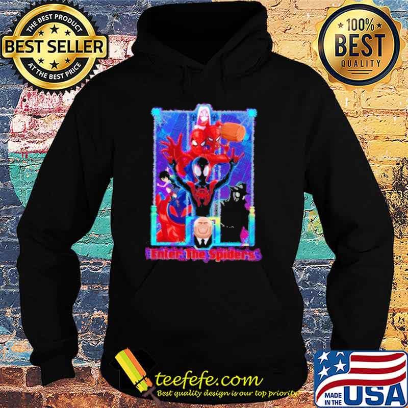 Enter The Spiders Shirt Hoodie Enter The Spiders Shirt Hoodie