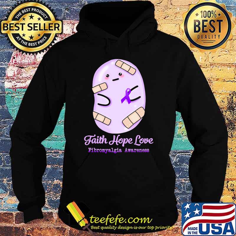 Faith hope love fibromyalgia awareness s Hoodie Faith hope love fibromyalgia awareness s Hoodie