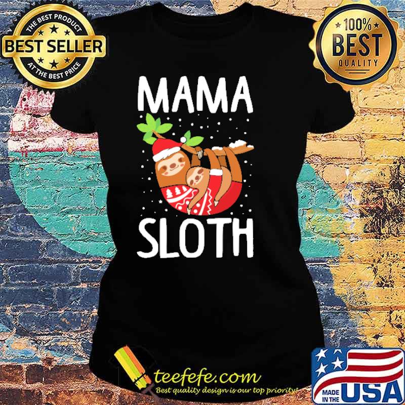 Family Matching Sloth Christmas Shirt Ladies tee Family Matching Sloth Christmas Shirt Ladies tee