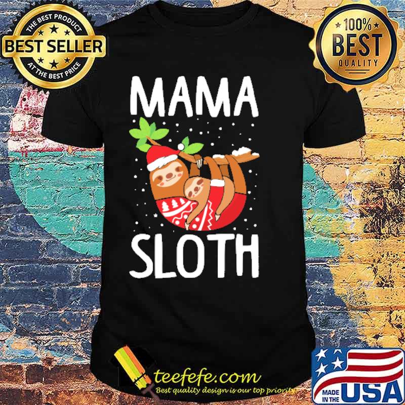 Family Matching Sloth Christmas Shirt