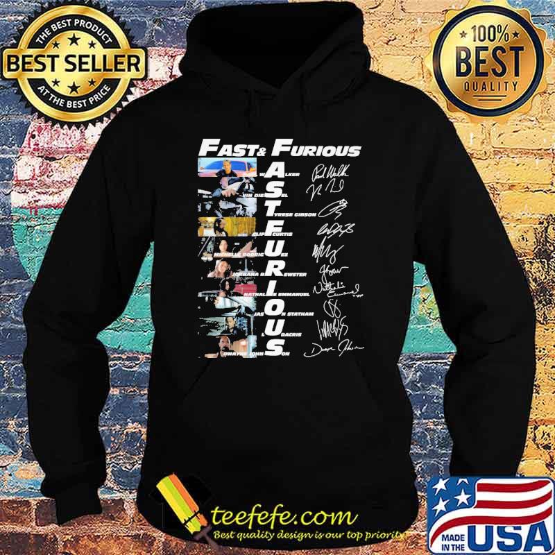 Fast and furious name of team and signatures s Hoodie Fast and furious name of team and signatures s Hoodie