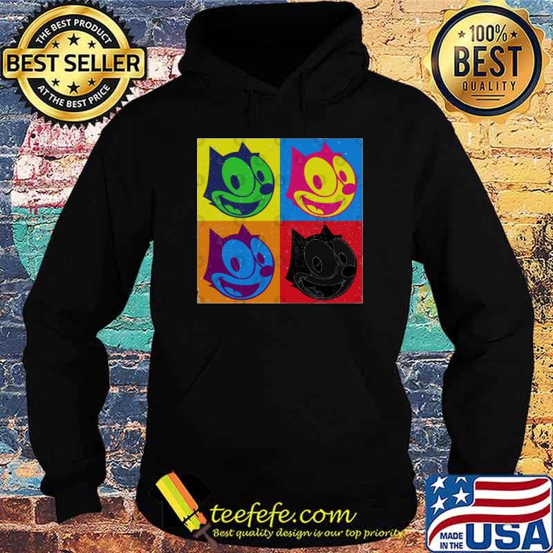 Felix The Cat Pop Art Shirt Hoodie Felix The Cat Pop Art Shirt Hoodie