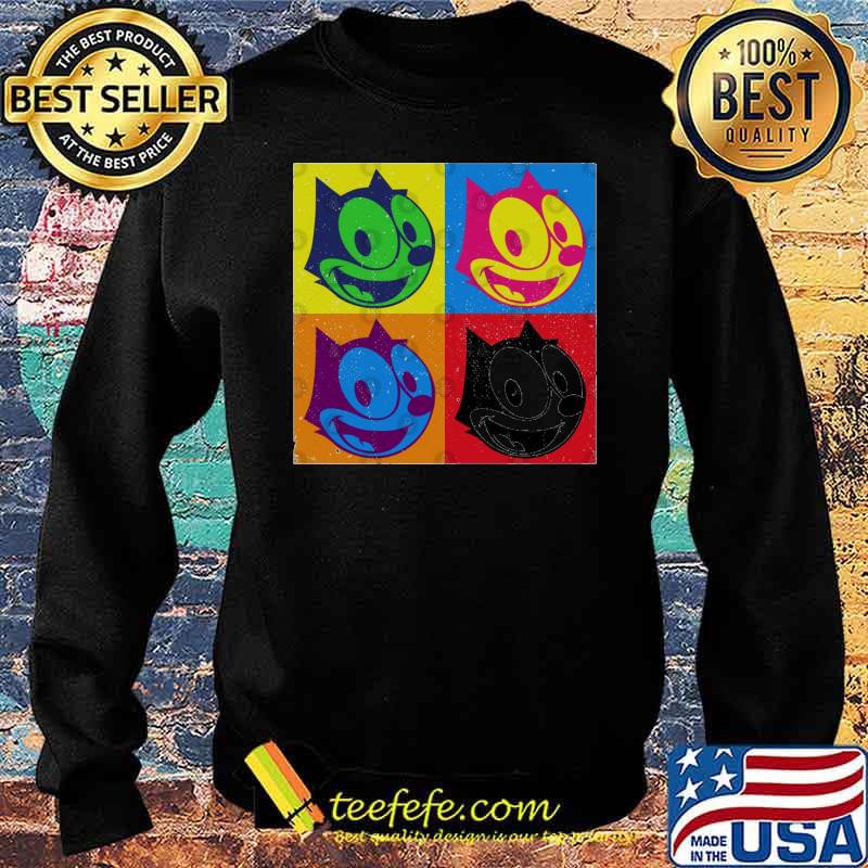 Felix The Cat Pop Art Shirt Sweater Felix The Cat Pop Art Shirt Sweater