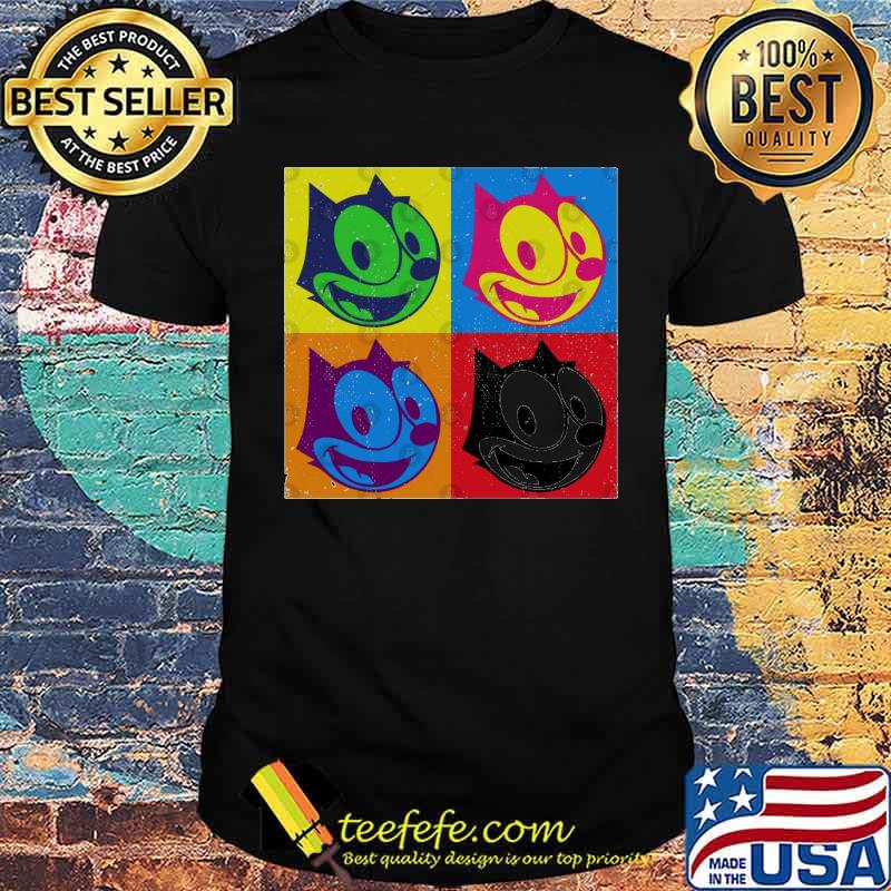 Felix The Cat Pop Art Shirt