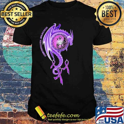 Fibromyalgia Awareness Dragon Shirt