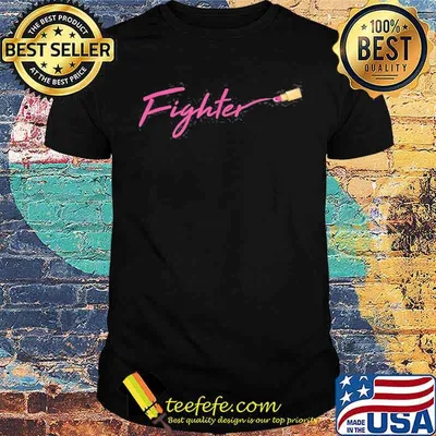 Fighter Breast Cancer Awareness Warrior Survivor Shirt