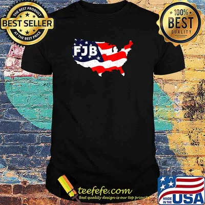 FJB America USA Distressed Flag T-Shirt