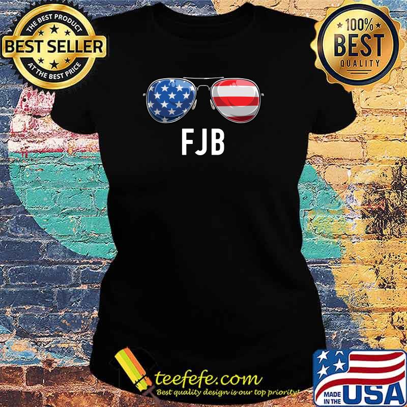 FJB Pro America F Biden FJB Sunglasses American Flag T-Shirt Ladies tee FJB Pro America F Biden FJB Sunglasses American Flag T-Shirt Ladies tee