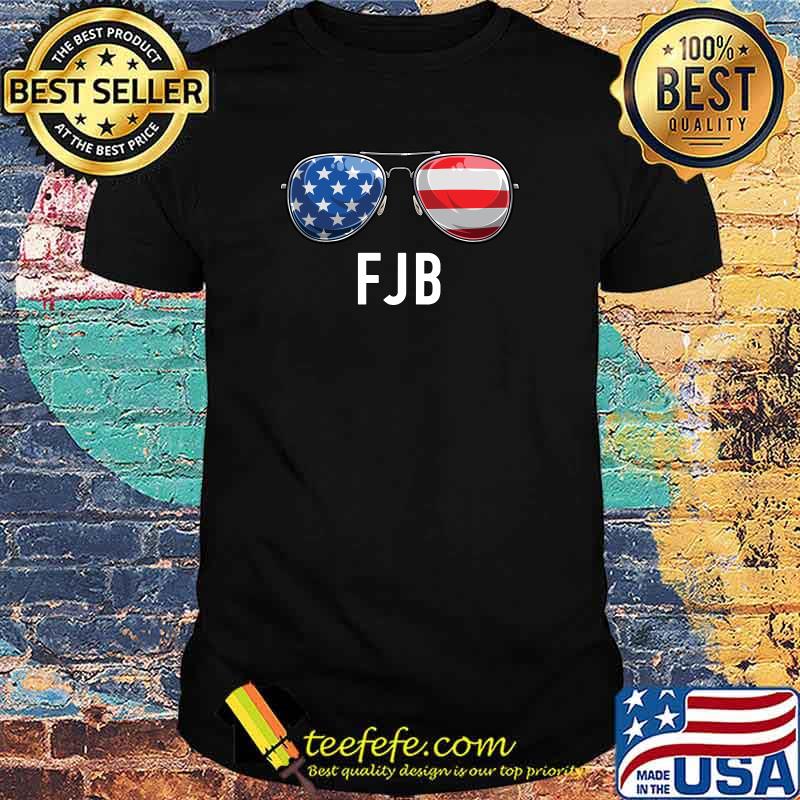 FJB Pro America F Biden FJB Sunglasses American Flag T-Shirt